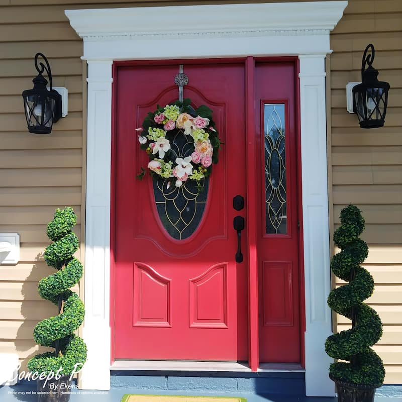 7 7/8"W x 90 1/2"H x 2 1/2"P with 18" Attached Plinth, Fluted Pilaster (each)