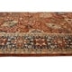 preview thumbnail 5 of 6, Noori Rug Vegetable-dyed Pak-Persian Cleve Rust/Blue Rug - 9'3" x 12'3"
