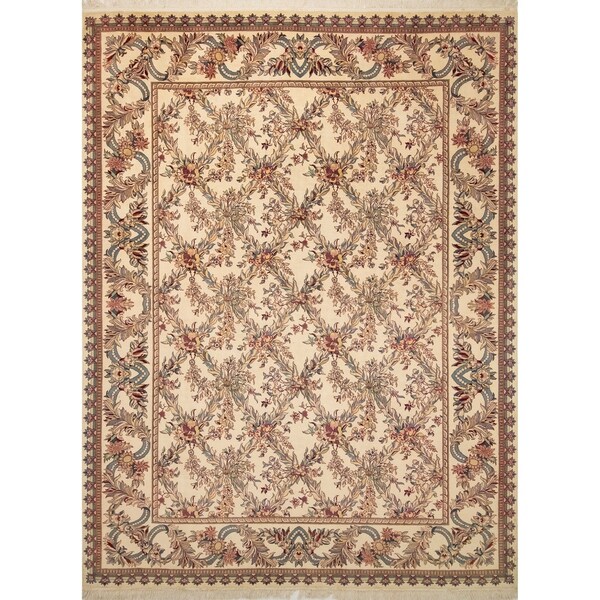 Noori Rug Pak-Persian Yacine Ivory/Green Rug - 9'1" x 12'2"