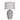 Lamps Per Se 27.875-inch Antique Silver with White Wash Table Lamp (Set of 2)