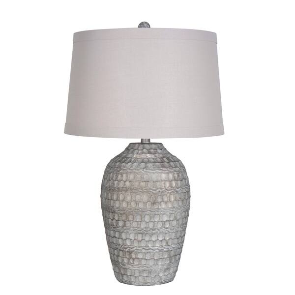 Lamps Per Se 27 875 Inch Antique Silver With White Wash Table Lamp Set Of 2 N A Lamps Per Se 27 875 Inch Antique Silver With White Wash Table Lamp Set Of 2 N A