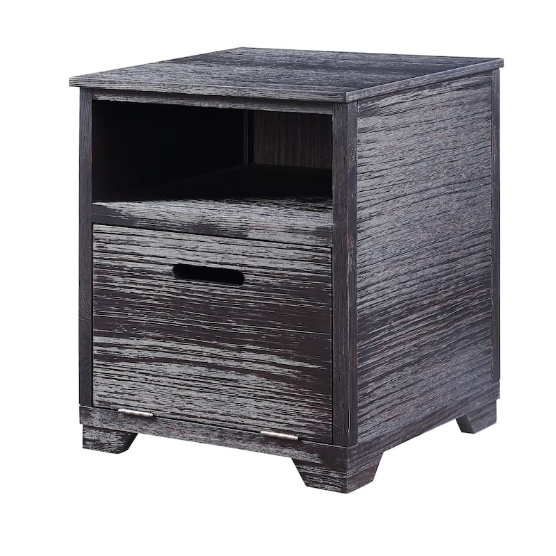 Acme Kamilia End Table In Antique Black - Bed Bath & Beyond - 28697782