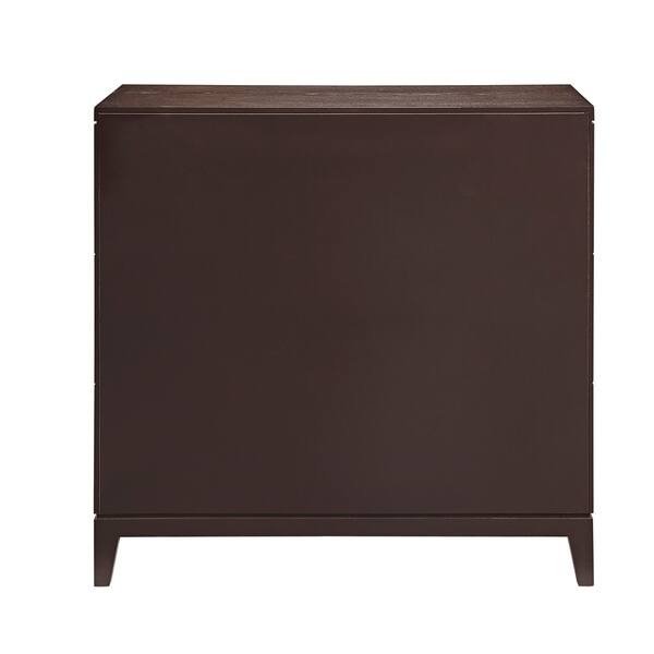 Shop Martha Stewart Anika Gold Morocco 3 Drawer Chest Free