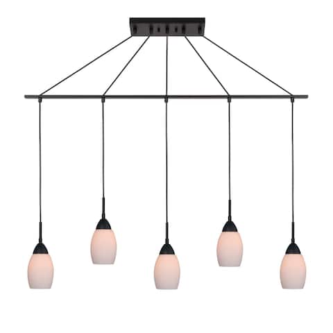 Woodbridge Lighting Venezia 5-light Linear Pendant
