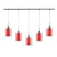 preview thumbnail 12 of 11, Woodbridge Lighting Alaina 5-light Linear Pendant