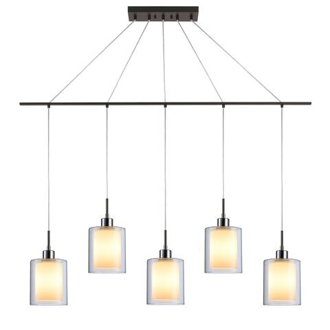 Woodbridge Lighting Alaina 5-light Linear Pendant