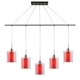 preview thumbnail 11 of 11, Woodbridge Lighting Alaina 5-light Linear Pendant
