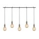 preview thumbnail 2 of 19, Woodbridge Lighting Fulton Linear Pendant w/ G125 Bulb