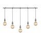preview thumbnail 21 of 19, Woodbridge Lighting Fulton Linear Pendant w/ G125 Bulb
