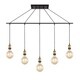 preview thumbnail 8 of 19, Woodbridge Lighting Fulton Linear Pendant w/ G125 Bulb