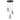 Woodbridge Lighting 18324ABZWL-SW106BK Fulton Multi-light Wire Cage Cluster Pendant w/ ST64 Bulb