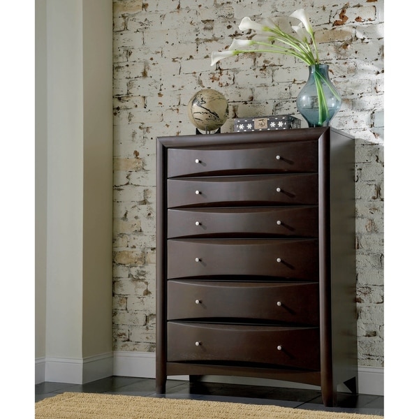 Entrepreneur Cappuccino 2-piece Storage Bedroom Set with Chest
