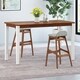 Vesey Farmhouse Acacia Wood Bar Table by Christopher Knight Home - Thumbnail 0