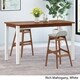Vesey Farmhouse Acacia Wood Bar Table by Christopher Knight Home - Thumbnail 1