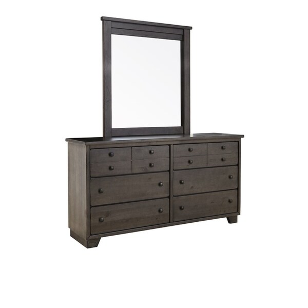 storm grey dresser