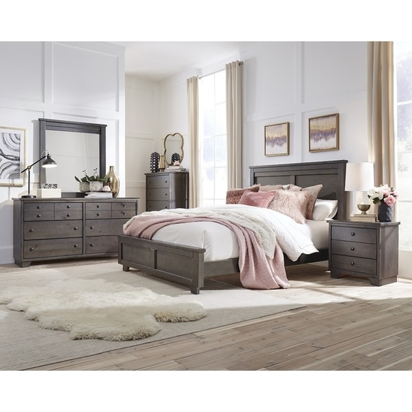 storm grey dresser