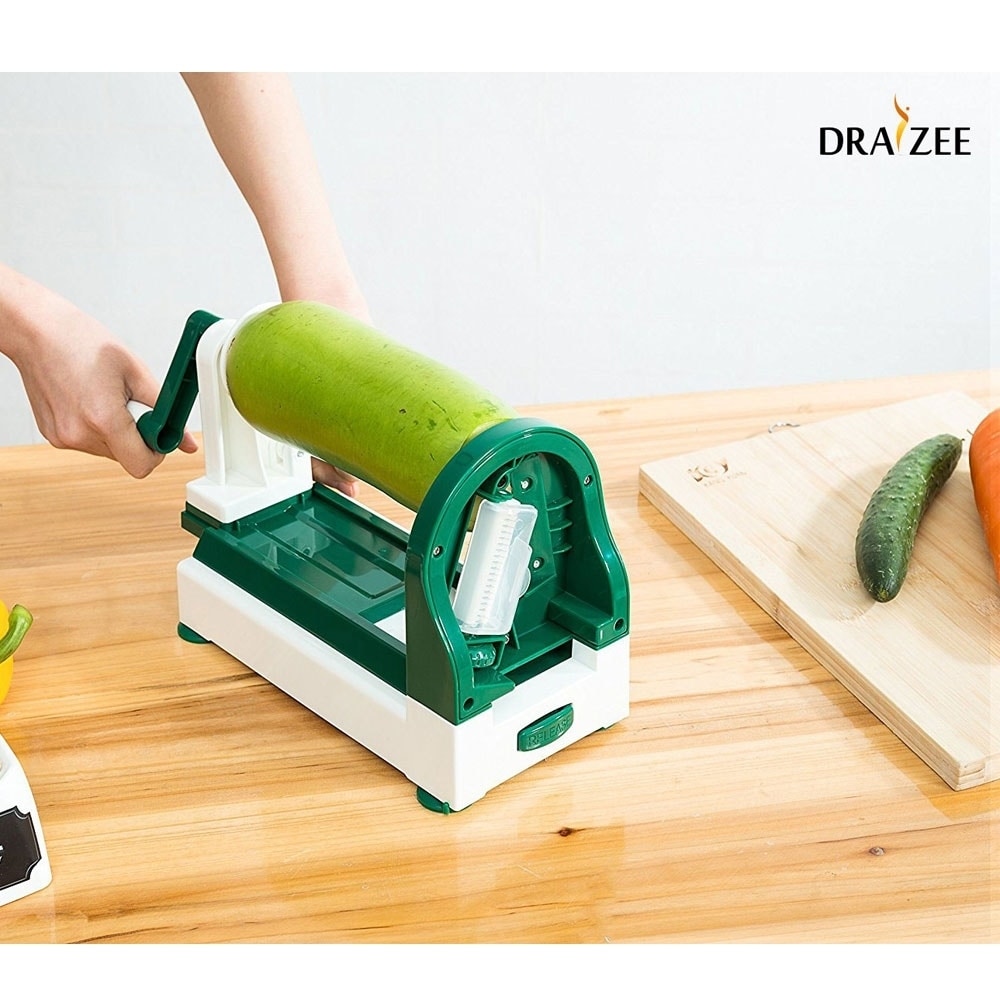 Draizee Strongest and Heaviest Duty Vegetable Spiral Slicer 4-Blade  Spiralizer, Vegetable Slicer - Bed Bath & Beyond - 28698611