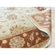 preview thumbnail 4 of 3, Mint green/brown Hand-knotted Wool Traditional Agra Rug - 9' x 11'10