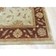 preview thumbnail 3 of 3, Mint green/brown Hand-knotted Wool Traditional Agra Rug - 9' x 11'10