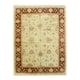 preview thumbnail 2 of 3, Mint green/brown Hand-knotted Wool Traditional Agra Rug - 9' x 11'10