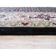 preview thumbnail 5 of 3, Black/red Hand-knotted Wool Traditional Mahi Tabriz Rug - 2' 7 x 12' 1