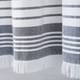 preview thumbnail 5 of 16, Porch & Den Masters Yarn Dyed Cotton Fringe Window Curtain Panel Pair