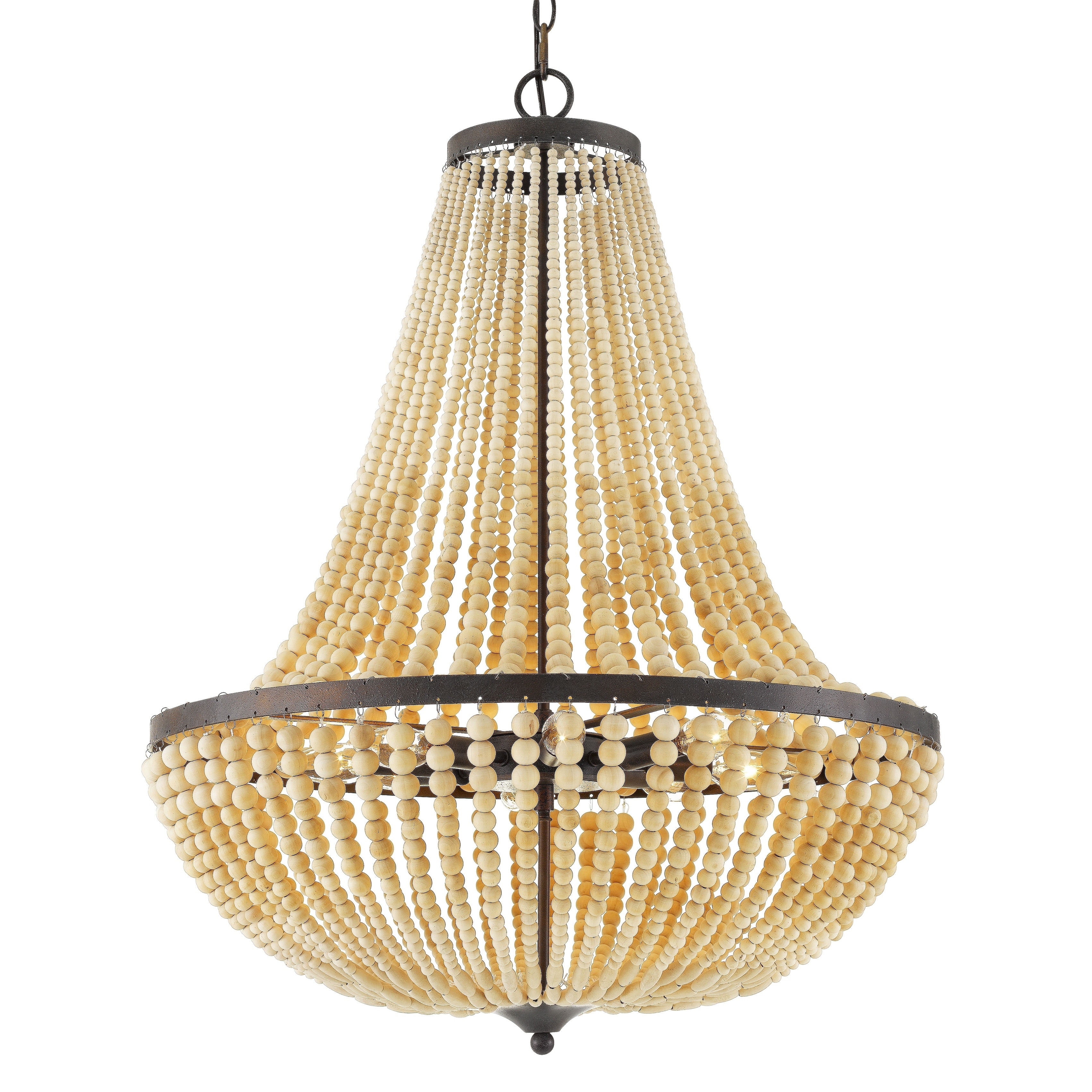 Rylee 8-light Forged Bronze Chandelier - Chandeliers For Bedrooms by Overstock.com