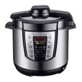 Multi-Cooker 4-in-1 Pressure Cooker, Slow Cooker, Rice Cooker, Steamer with 10 programmed settings? 6 Quart Clas... (As Is Item)