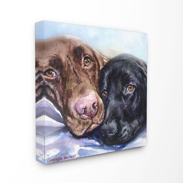 Shop Stupell Industries Labradors Dog Pet Animal Watercolor