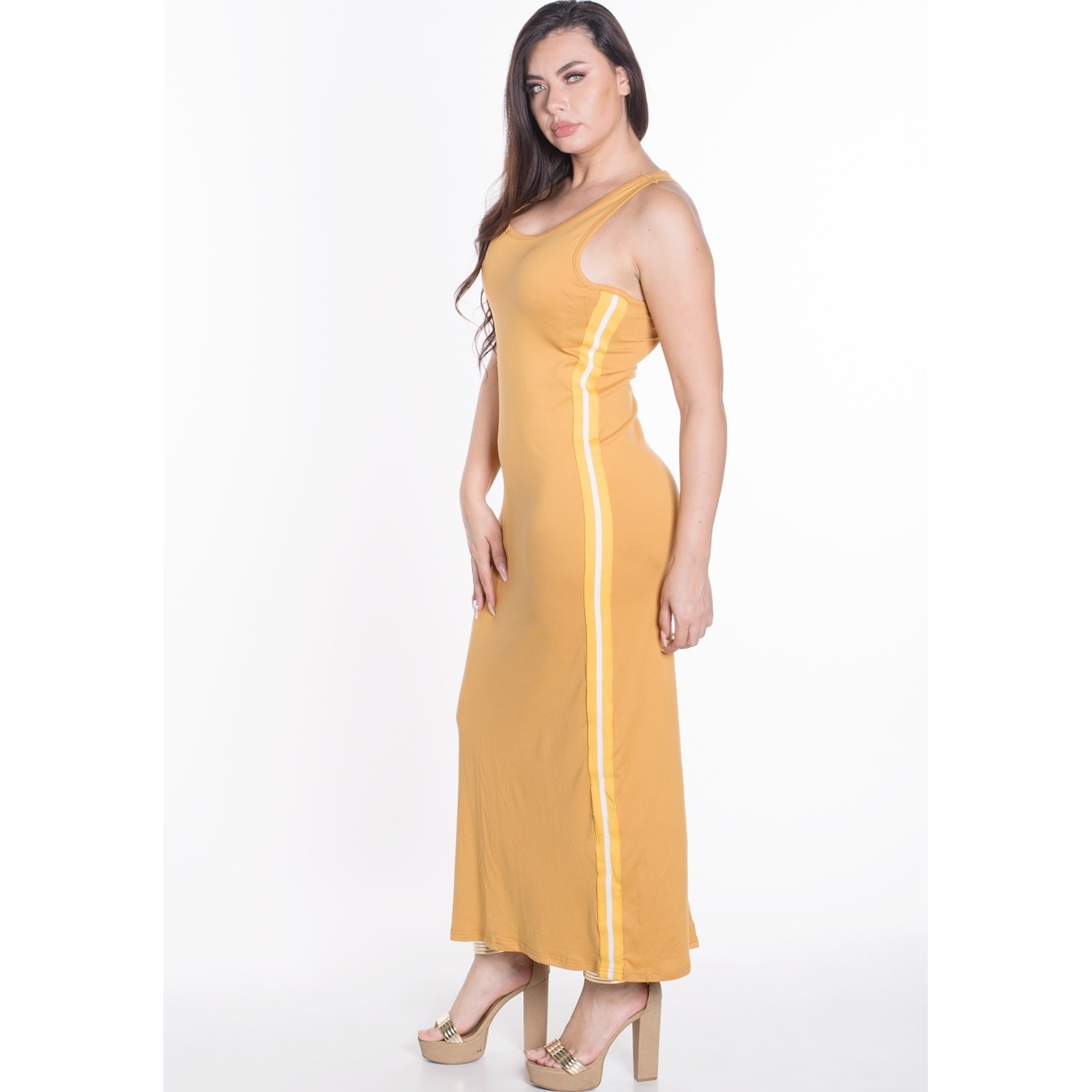 silk bodycon maxi dress