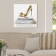 Oliver Gal ' Gold Shoe and Red Sole' Fashion and Glam Wall Art Canvas ...