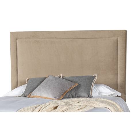 Leffler Home River Queen Upholstered Headboard in Portsmouth Stone