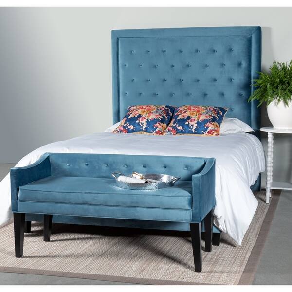 Leffler Home Eden Queen Upholstered Bed W Side Rails And Footboard On Sale Overstock 28701578