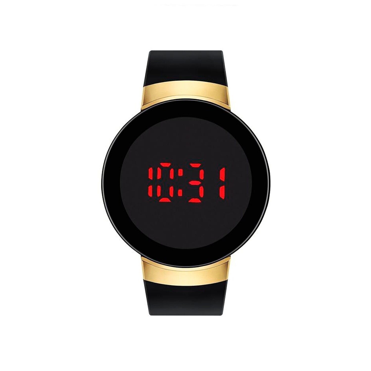 led rubber watch