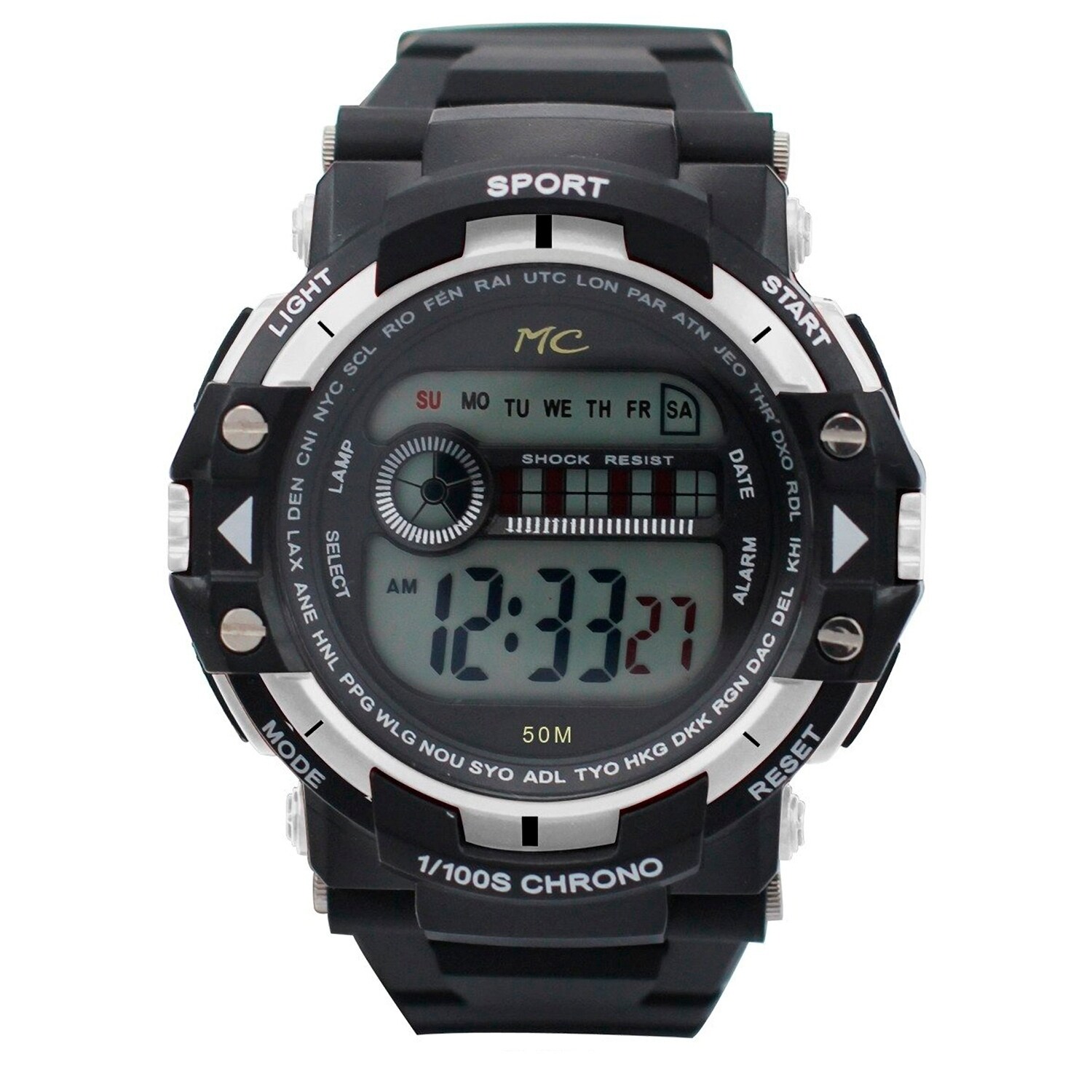 digital lcd watch