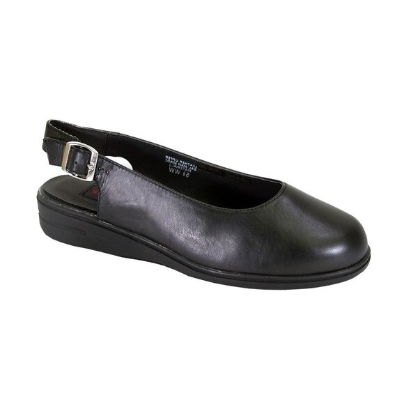 womens slip on shoes leather