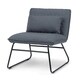 preview thumbnail 2 of 7, WYNDENHALL Cohan 25 inch Wide Modern Accent chair with Lumbar Pillow - 25.2 x 28.7 x 28