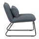 preview thumbnail 9 of 7, WYNDENHALL Cohan 25 inch Wide Modern Accent chair with Lumbar Pillow - 25.2 x 28.7 x 28