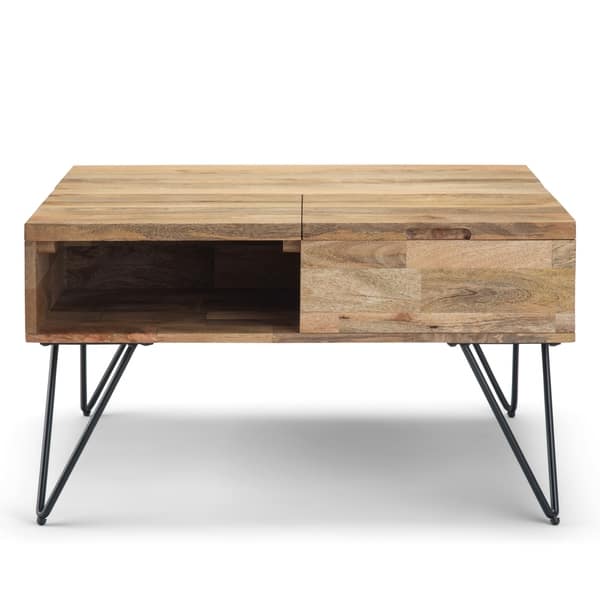 Carbon Loft Quarmby Solid Mango Wood And Metal Lift Top Coffee Table In Natural Carbon Loft Quarmby Solid Mango Wood And Metal Lift Top Coffee Table In Natural