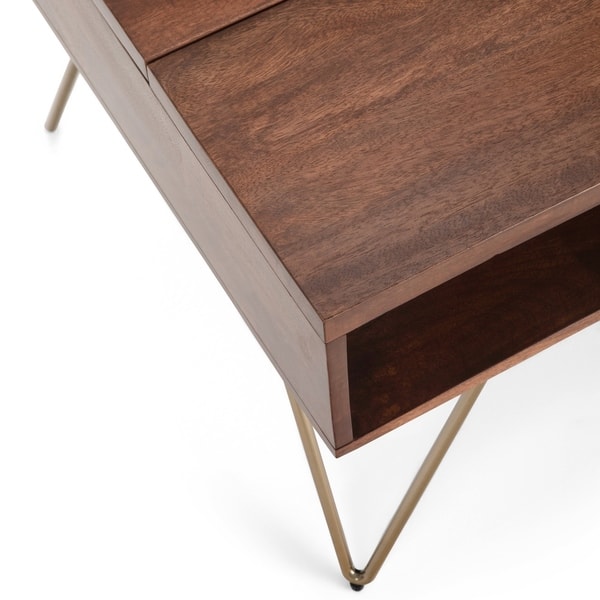 Carbon Loft Quarmby Solid Mango Wood Lift Top Coffee Table In Umber Brown Carbon Loft Quarmby Solid Mango Wood Lift Top Coffee Table In Umber Brown