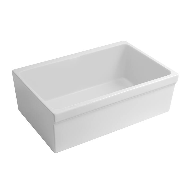 Whitehaus Glencove 30" Reversible Matte Kitchen Fireclay Sink