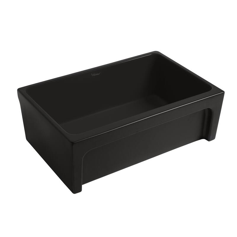 Whitehaus Glencove 30" Reversible Matte Kitchen Fireclay Sink