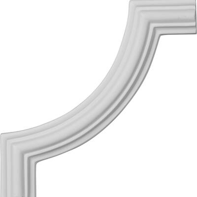 5 1/8"W x 5 1/8"H Large Classic Panel Moulding Corner (matches moulding PML00X00CL)