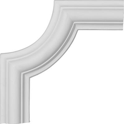 6 1/8"W x 6 1/8"H Ashford Panel Moulding Corner (matches moulding PML01X00AS)