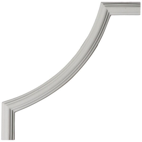 10"W x 10"H x 1/2"P Classic Panel Moulding Corner (matches moulding PML00X00CL)
