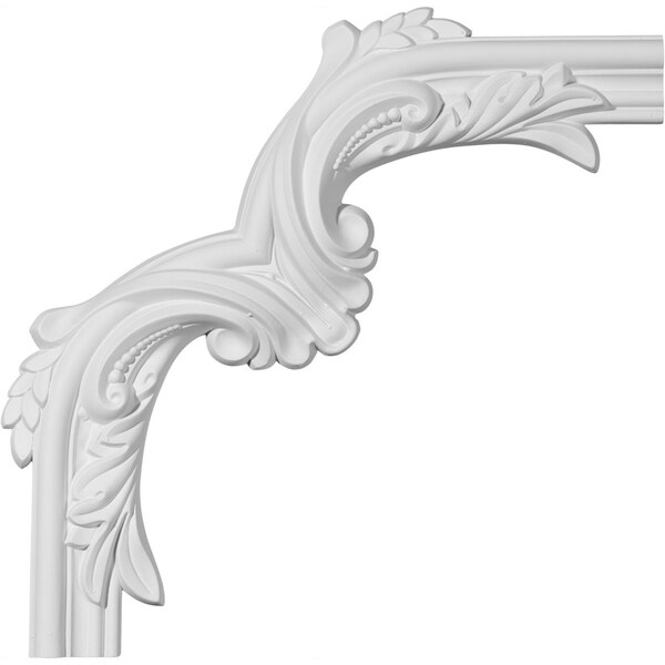12 1/2"W x 12 1/2"H Claremont Panel Moulding Corner (matches moulding PML01X00CL)