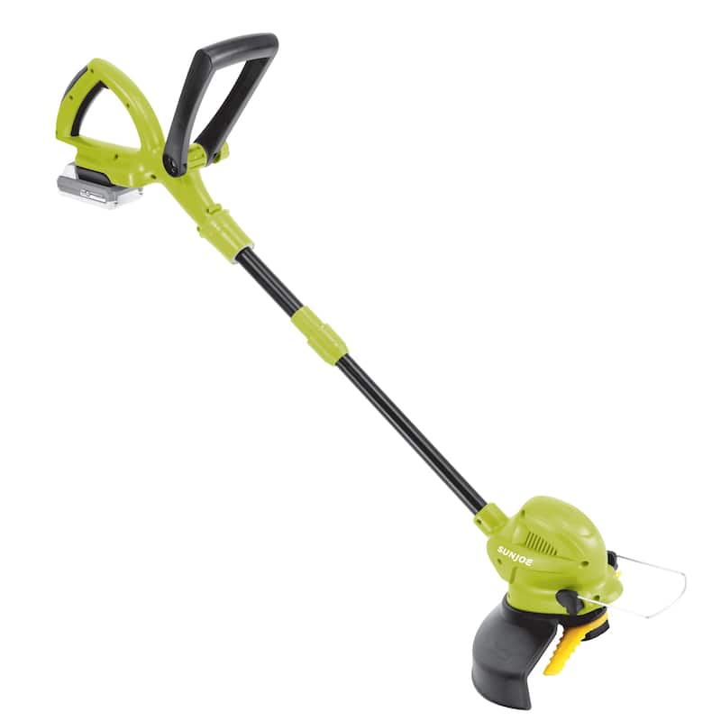 Sun Joe 24V 10 in 2.0 Ah Cordless Sharper-Blade Stringless Lawn Trimmer - 1