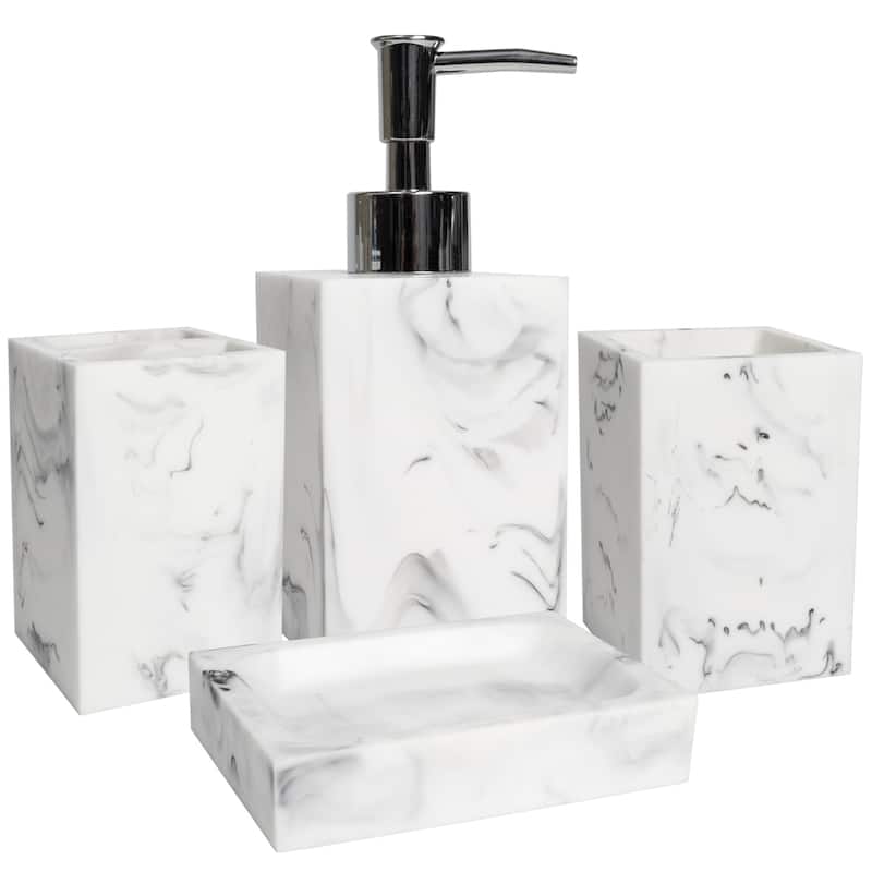 Plaza 4 Piece Bath Collection Set