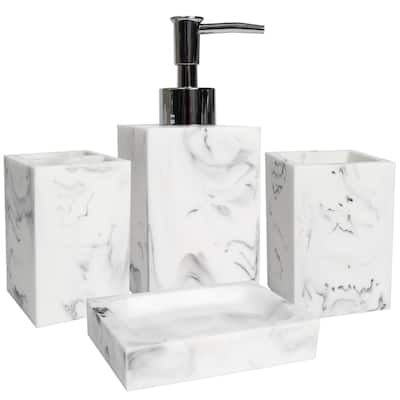 Plaza 4 Piece Bath Collection Set