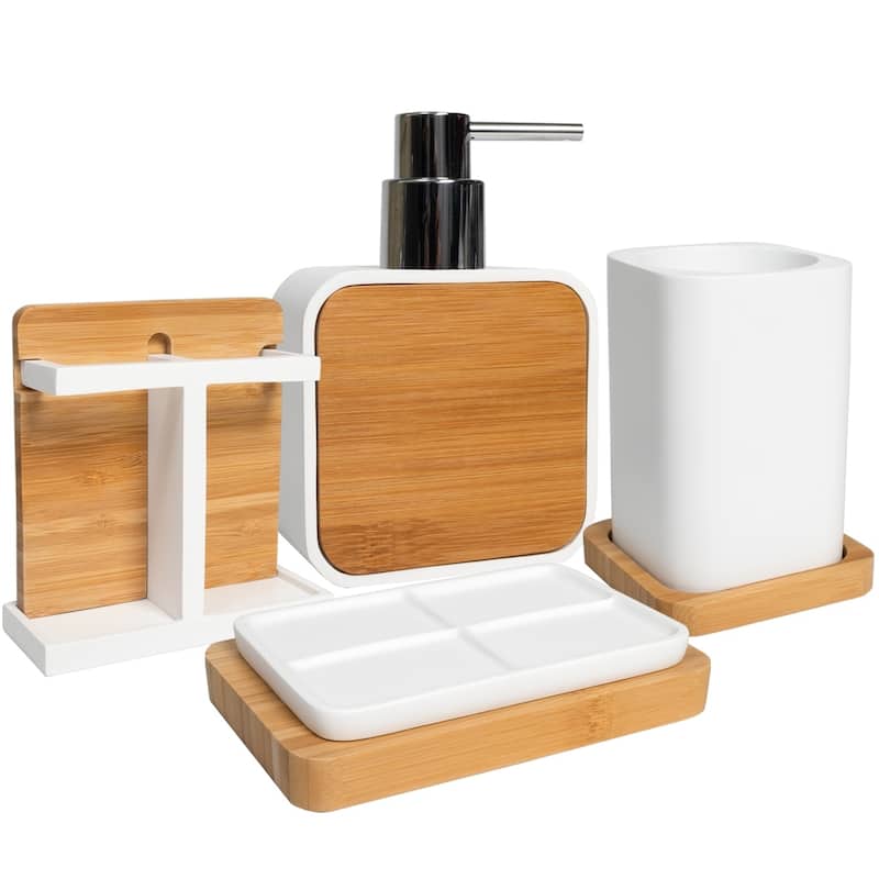 Ritz 4 Piece Bath Collection Set